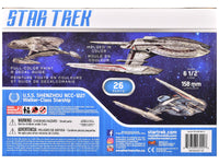Skill 2 Snap Model Kit U.S.S. Shenzhou NCC-1227 Spacecraft "Star Trek: Discovery" (2017-2024) TV Series 1/2500 Scale Model by Polar Lights