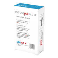 UBAVET DOO Extra-Long Waste Bags for Dogs & Cats – 100-Pack, Durable & Unscented - BIG FRENCHIES