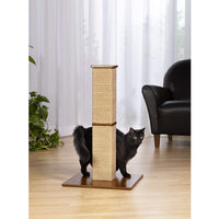 Prevue Pet Products Gemini Tall Square Scratching Post 7114, 32" with Interchangeable Two-Piece Jute Post