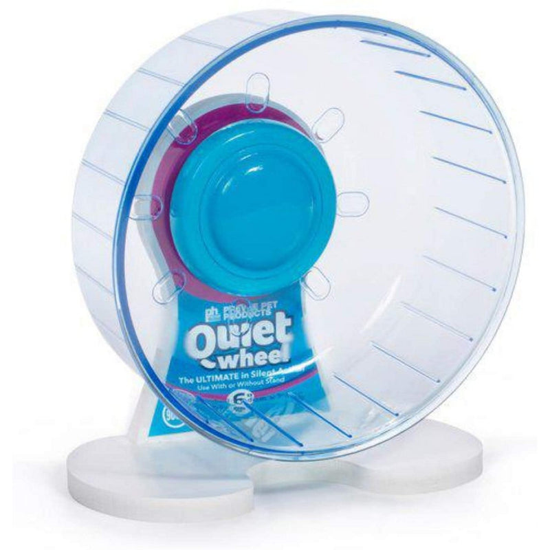 Prevue Pet Products Quiet Exercise Wheel 90016 Small 6" Ball Bearing Wheel with Stand for Small Pets