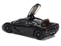 McLaren F1 Jet Black 1/64 Diecast Model Car by Pop Race