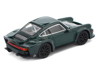 Singer DLS Turbo Green Metallic 1/64 Diecast Model Car by Pop Race