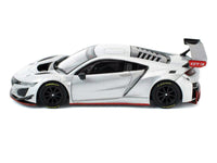 Honda NSX GT3 EVO22 Silver Metallic "Brazilian Event Exclusive" 1/64 Diecast Model Car by Pop Race