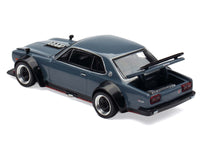 Skyline GT-R V8 Drift "Hakosuka" RHD (Right Hand Drive) Gray "Tokyo Auto Salon Hong Kong 2025" Special Edition 1/64 Diecast Model Car by Pop Race