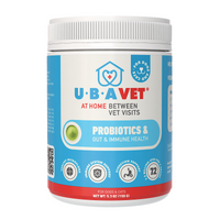UBAVET Probiotics & Gut + Immune Health Support for Dogs & Cats – 5.3 oz / 150 g Powder - BIG FRENCHIES