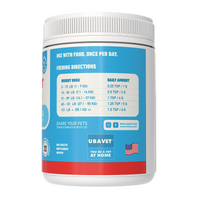 UBAVET Probiotics & Gut + Immune Health Support for Dogs & Cats – 5.3 oz / 150 g Powder - BIG FRENCHIES