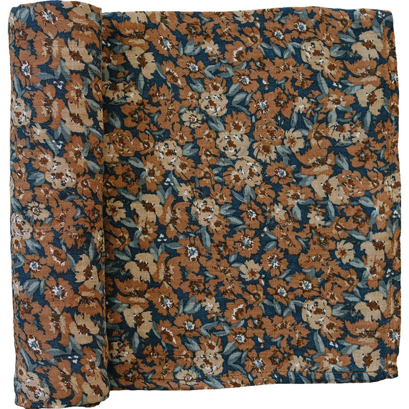 Venetian Floral Muslin Swaddle Blanket - BIG FRENCHIES