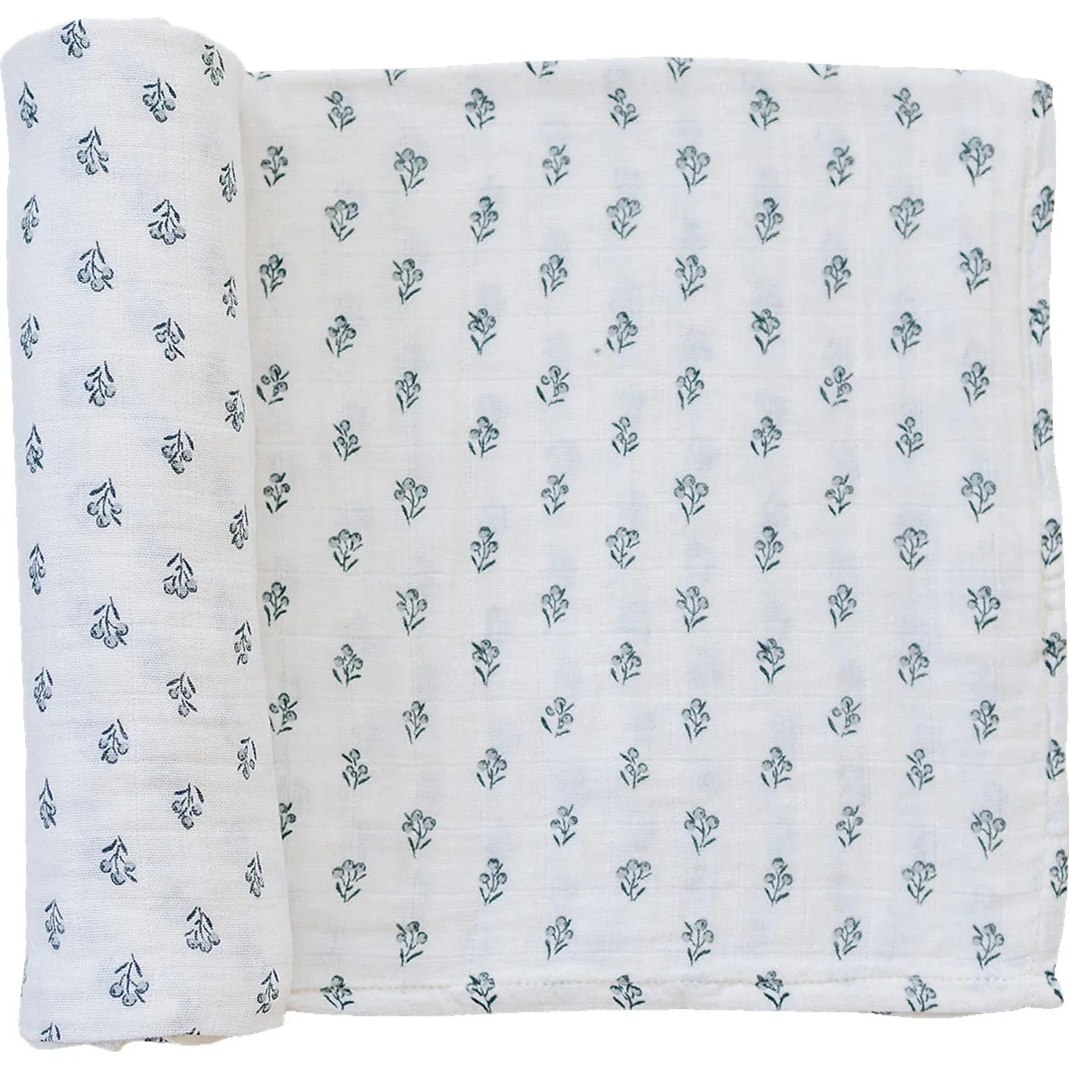 Cream Berry Muslin Swaddle Blanket - BIG FRENCHIES