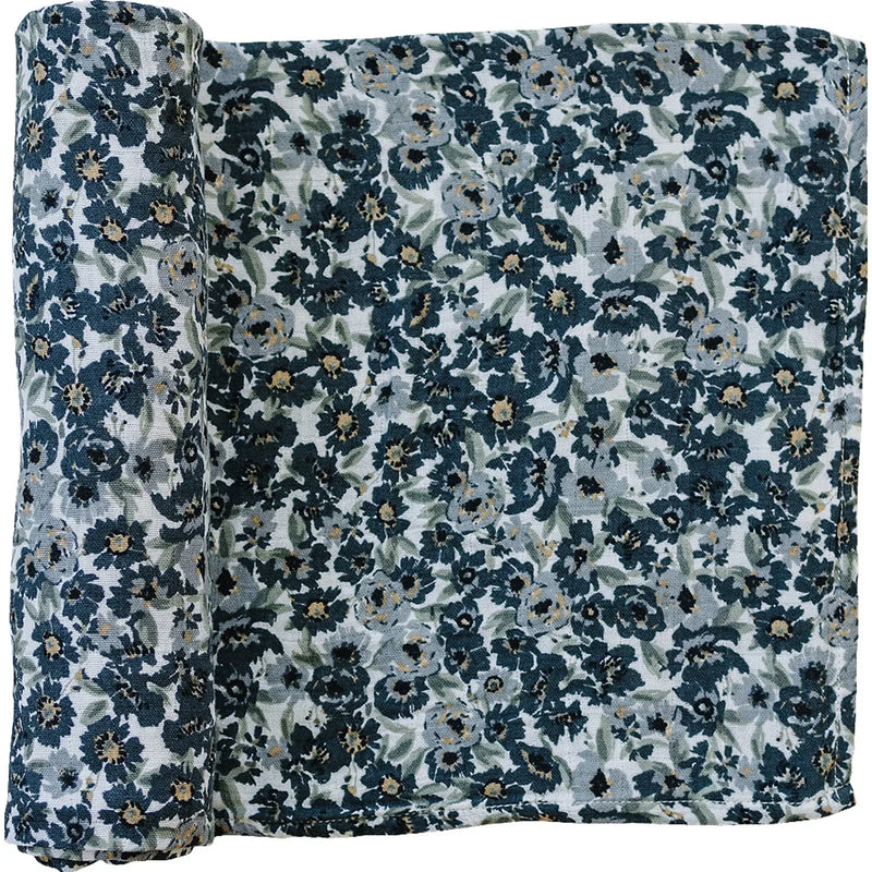 Liberty Floral Muslin Swaddle Blanket - BIG FRENCHIES
