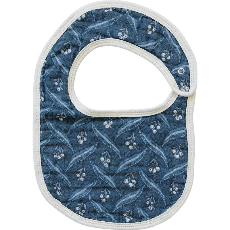 Navy Berry Classic Muslin Bib - BIG FRENCHIES