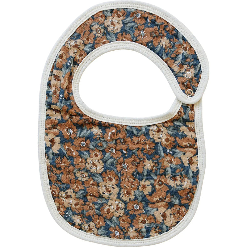Venetian Floral Classic Muslin Bib - BIG FRENCHIES