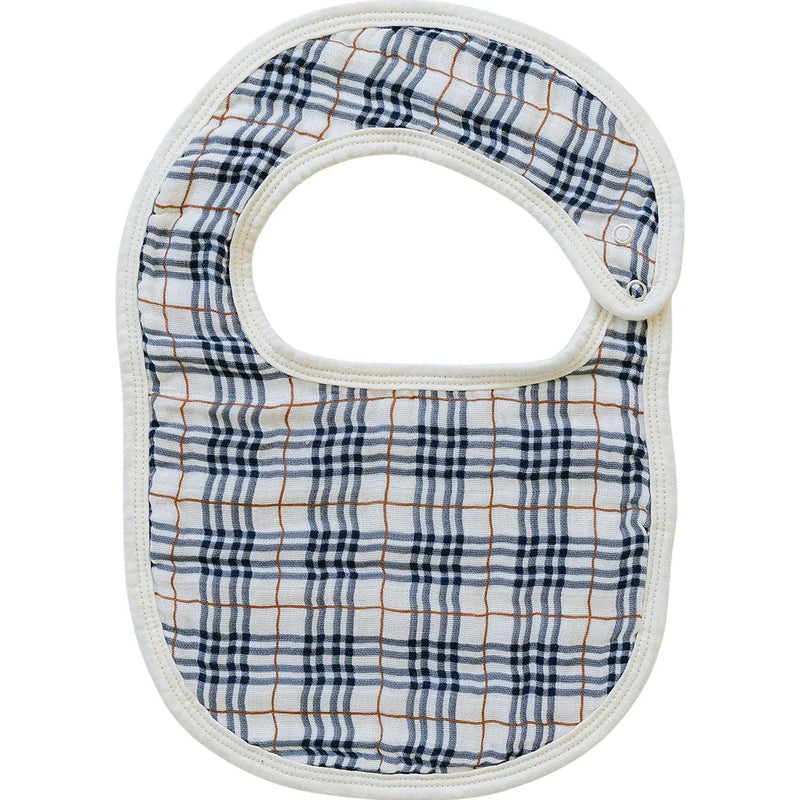 Vintage Plaid Classic Muslin Bib - BIG FRENCHIES