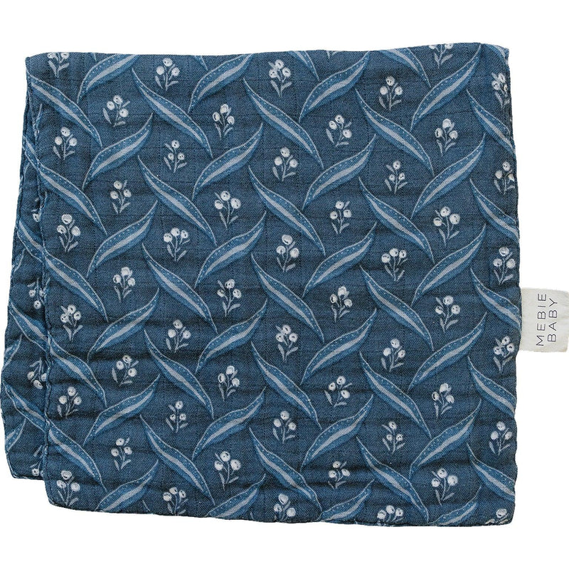 Navy Berry Muslin Burp Cloth - BIG FRENCHIES
