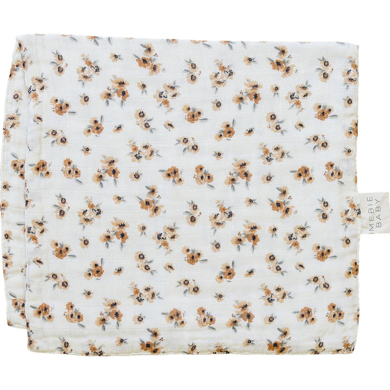Autumn Bloom Muslin Burp Cloth - BIG FRENCHIES