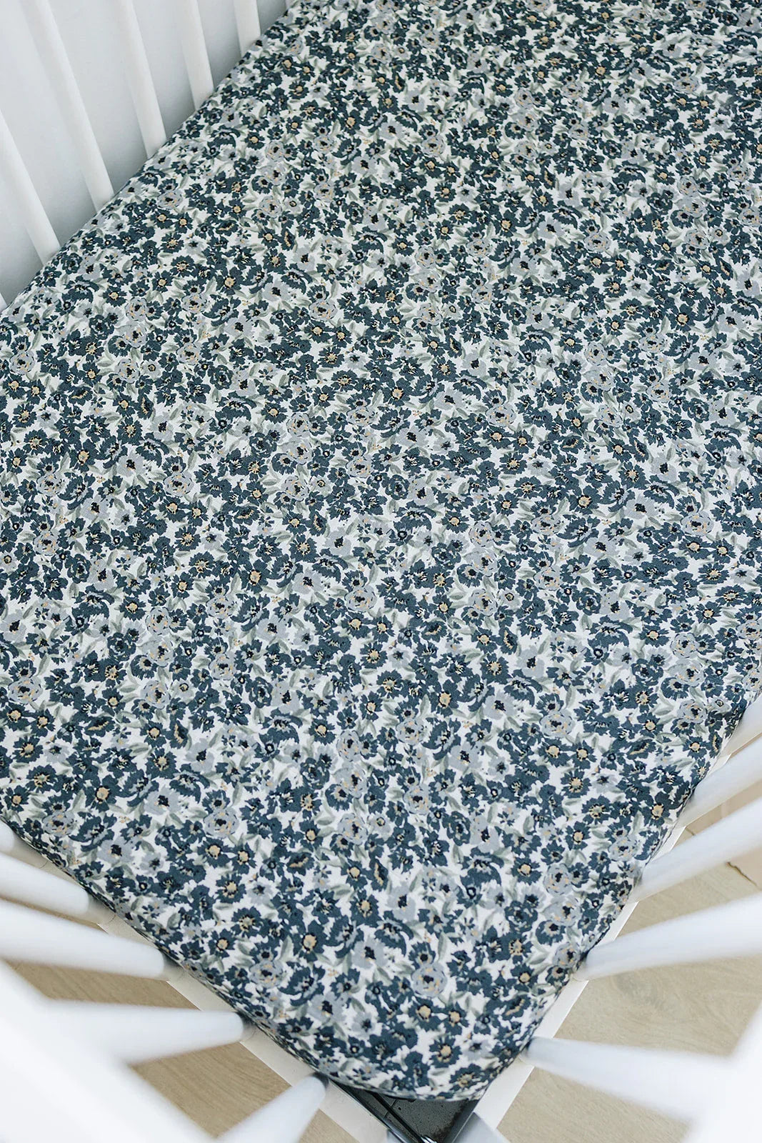 Liberty Floral Muslin Crib Sheet - BIG FRENCHIES