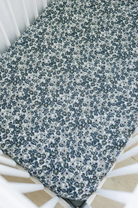 Liberty Floral Muslin Crib Sheet - BIG FRENCHIES