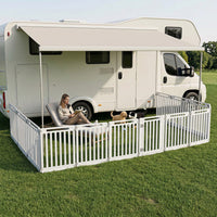 31.5" Height Indoor Outdoor Dog Playpen with 12 Panels-White