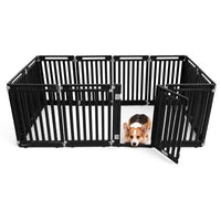31.5" Height Indoor Outdoor Dog Playpen with 12 Panels-White