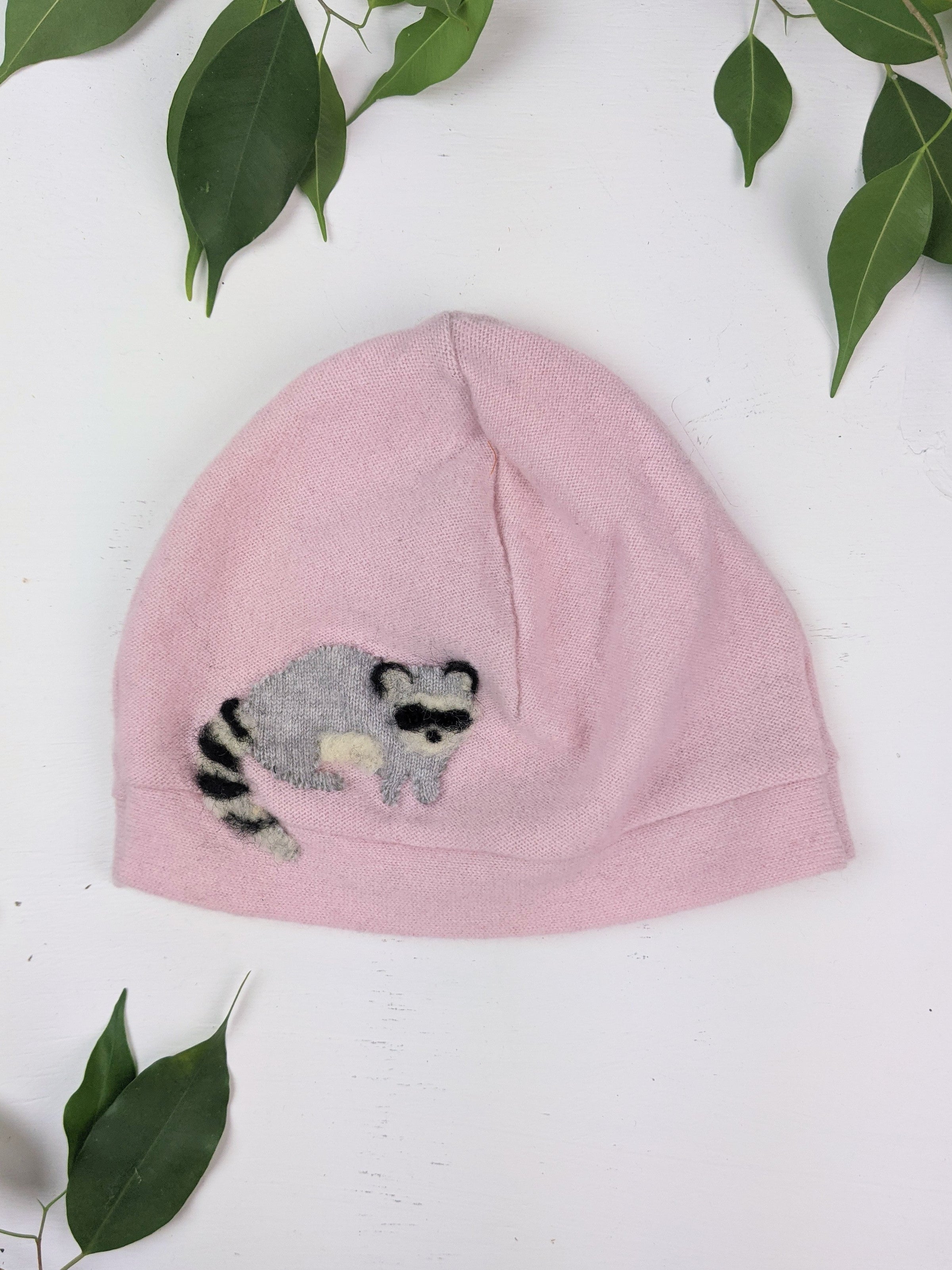Raccoon Cashmere Hat - Baby - BIG FRENCHIES
