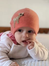Fawn Cashmere Hat - Baby - BIG FRENCHIES