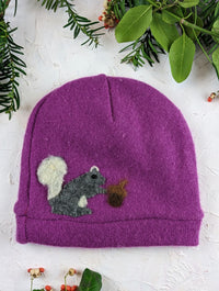 Squirrel Cashmere Hat - Child - BIG FRENCHIES