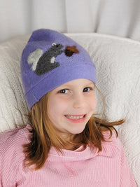 Squirrel Cashmere Hat - Child - BIG FRENCHIES