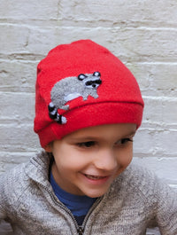 Raccoon Cashmere Hat - Child - BIG FRENCHIES
