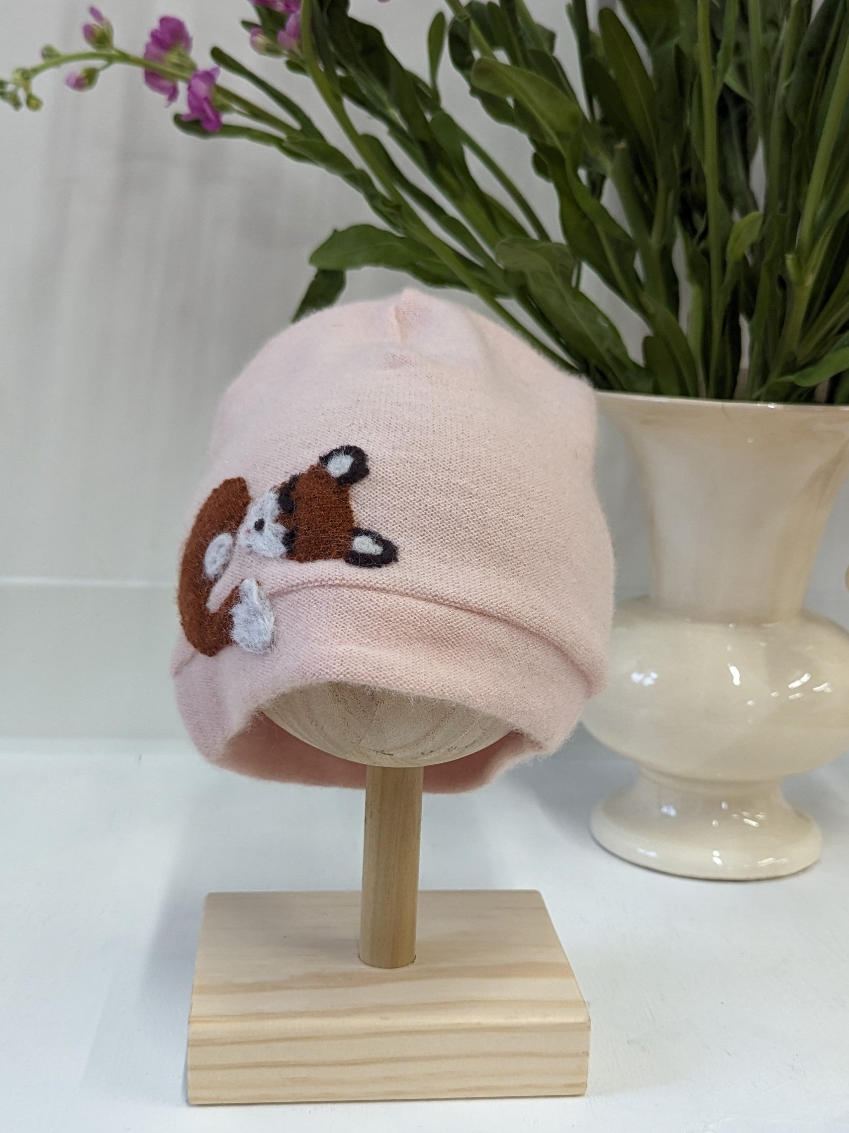 Sleeping Fox Cashmere Hat - Toddler - BIG FRENCHIES