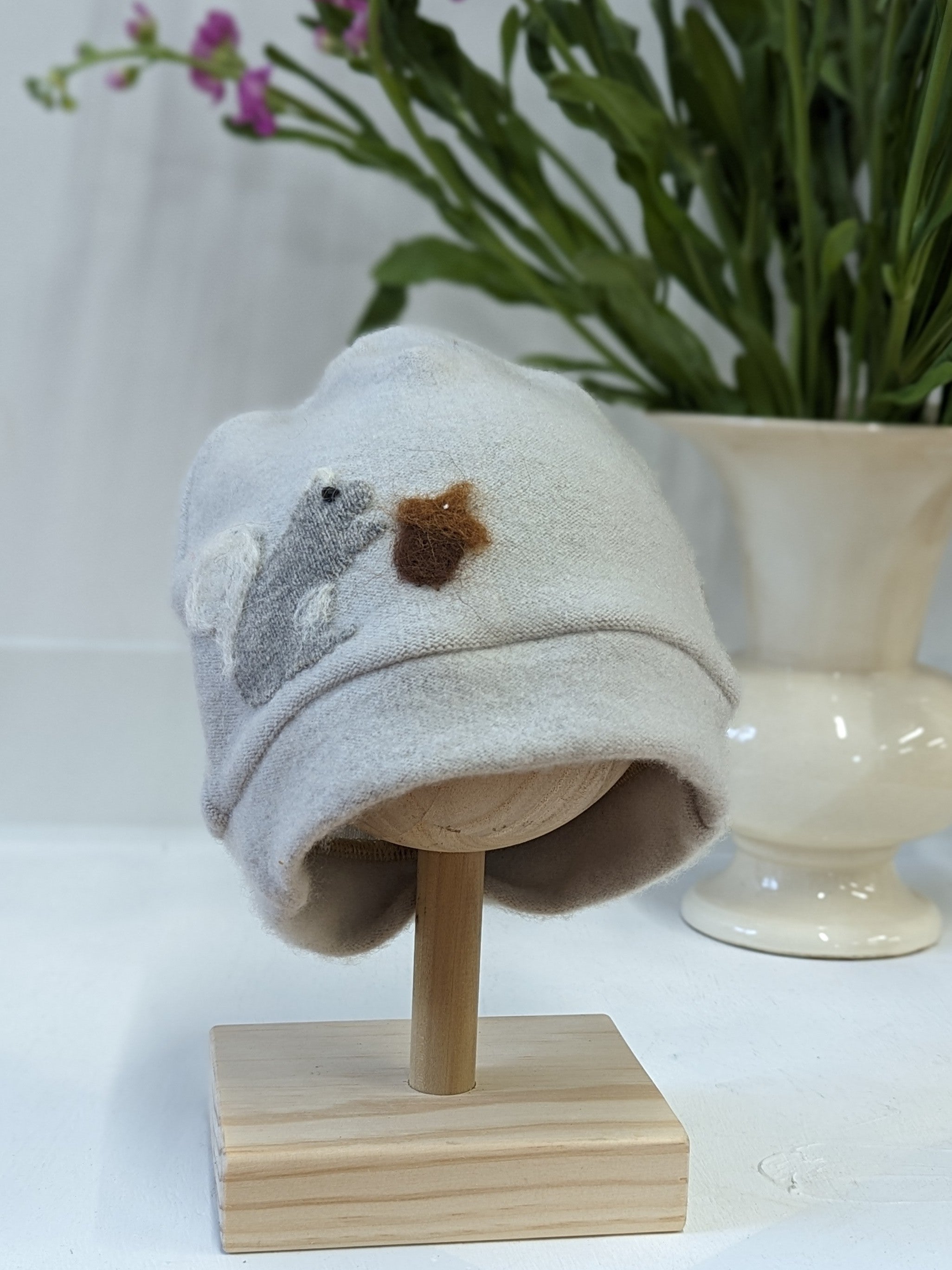 Squirrel Cashmere Hat - Child - BIG FRENCHIES