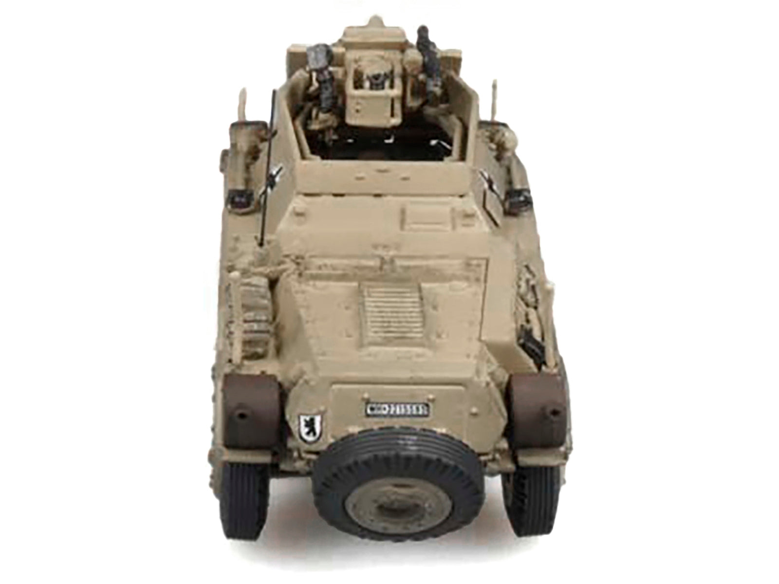 Sd.Kfz. 234/3 Armored Vehicle "#0 3rd Panzer Division Hungary" (1945) German Army 1/72 Diecast Model by Panzerstahl