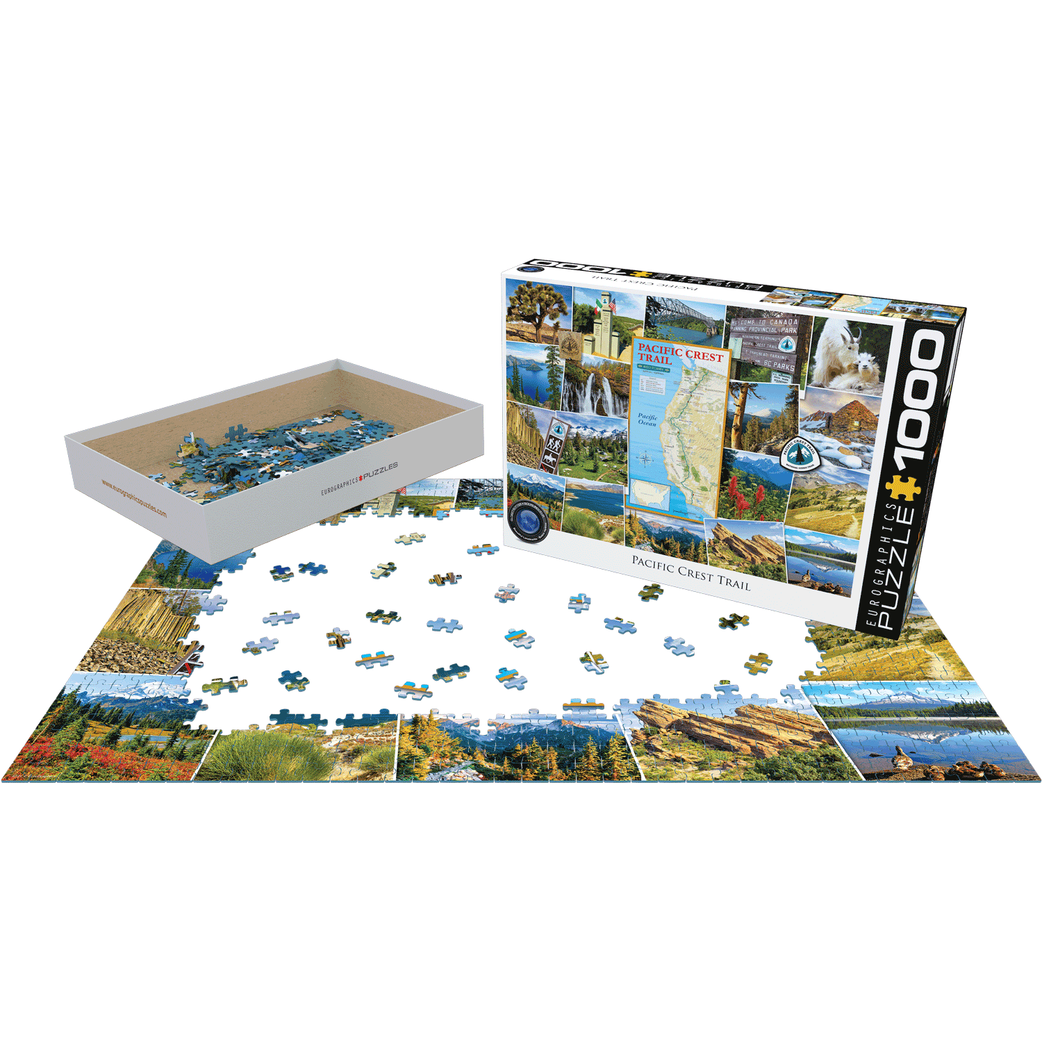 Pacific Crest Trail 1000 Piece Jigsaw Puzzle Eurographics