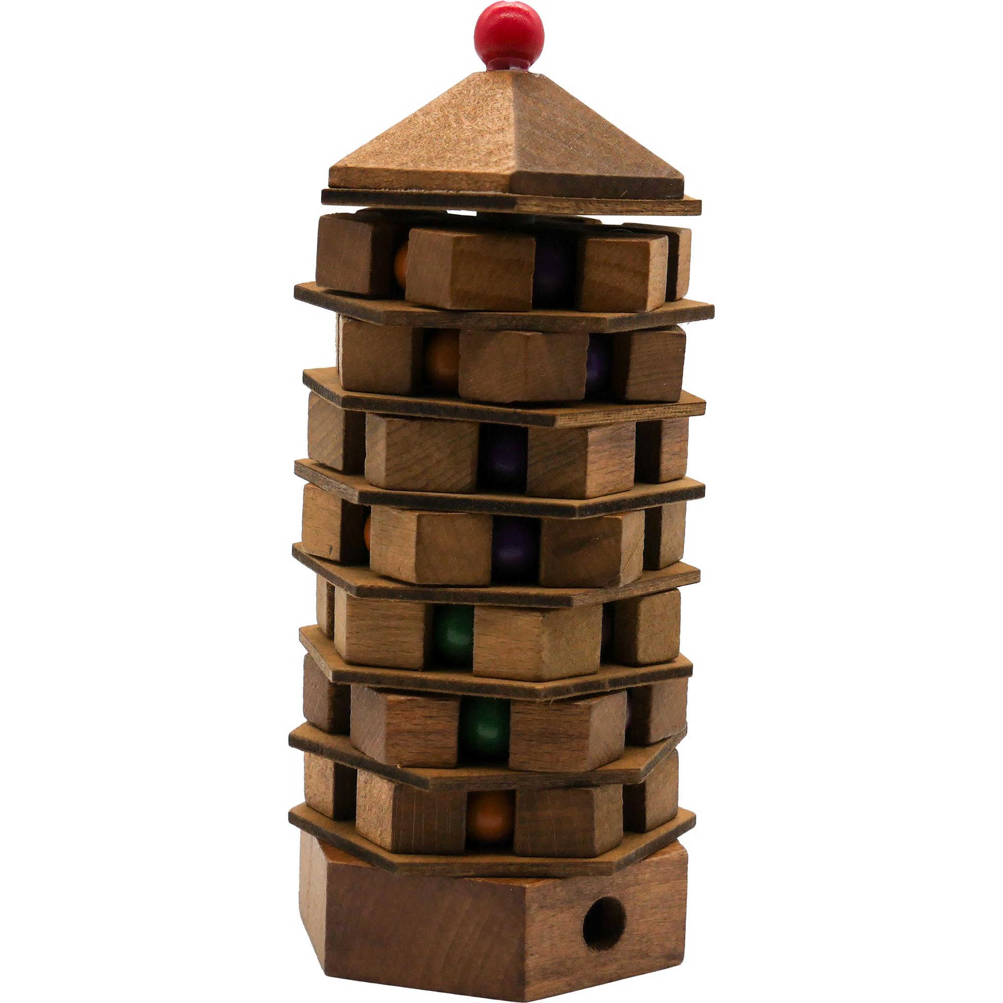 Pagoda Brainteaser Puzzle True Genius