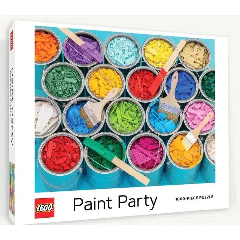 Paint Party LEGO 1000 Piece Jigsaw Puzzle Chronicle - BIG FRENCHIES