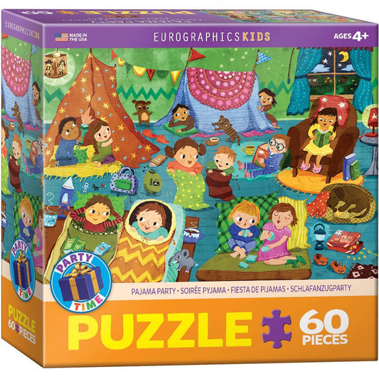 Pajama Party 60 Piece Jigsaw Puzzle Eurographics - BIG FRENCHIES