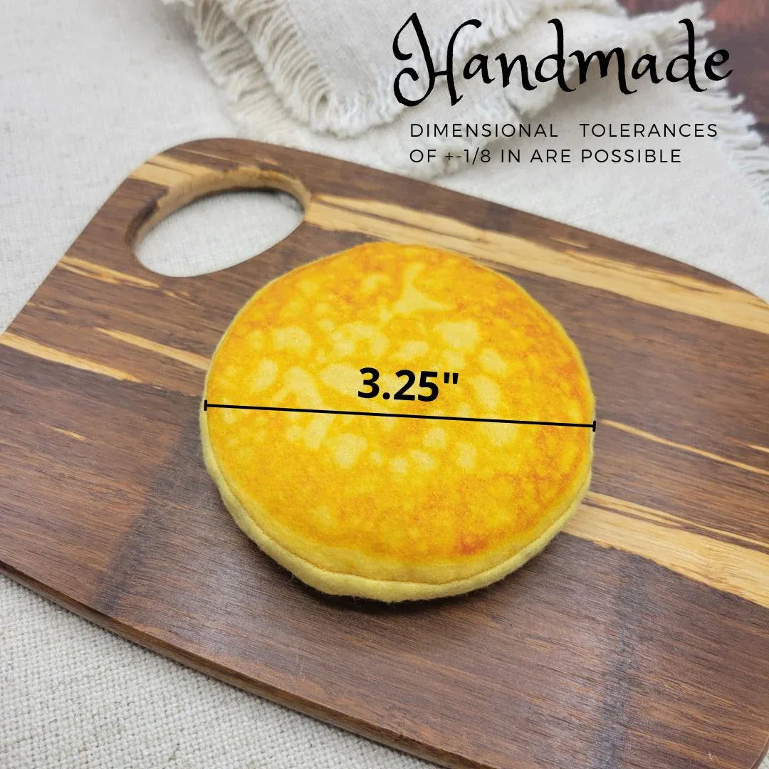 Pancake plush toy Pretend play food - BIG FRENCHIES