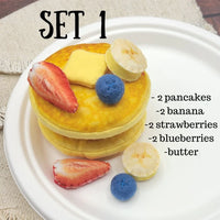 Pancake plush toy Pretend play food - BIG FRENCHIES