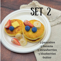 Pancake plush toy Pretend play food - BIG FRENCHIES