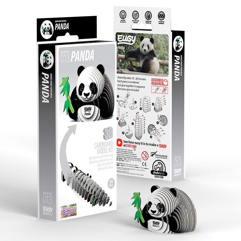 Panda 3D Cardboard Model Kit Eugy - BIG FRENCHIES