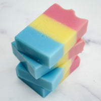 Pan Pride Strawberry Peach Handcrafted Soap - BIG FRENCHIES