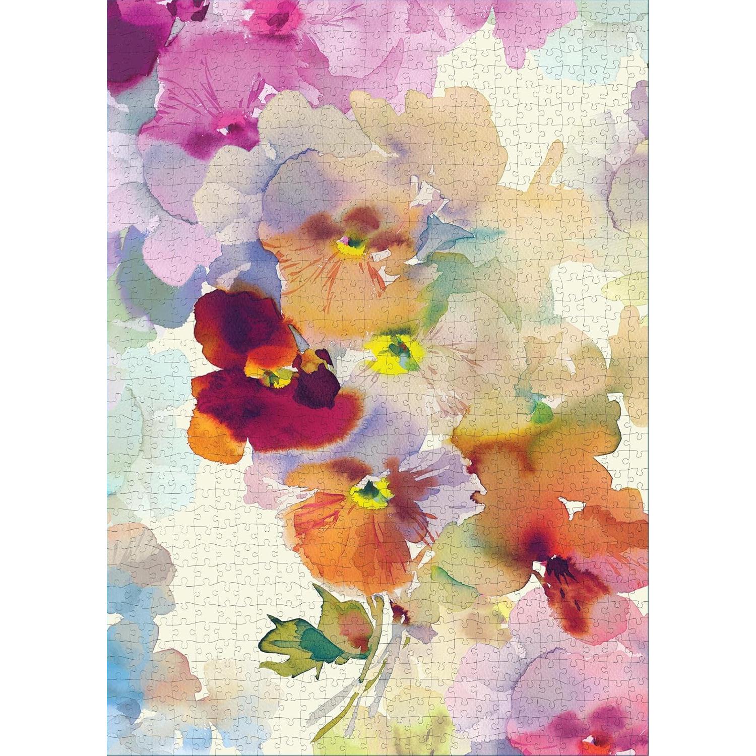 Pansy Dreams 1000 Piece Jigsaw Puzzle Artisan