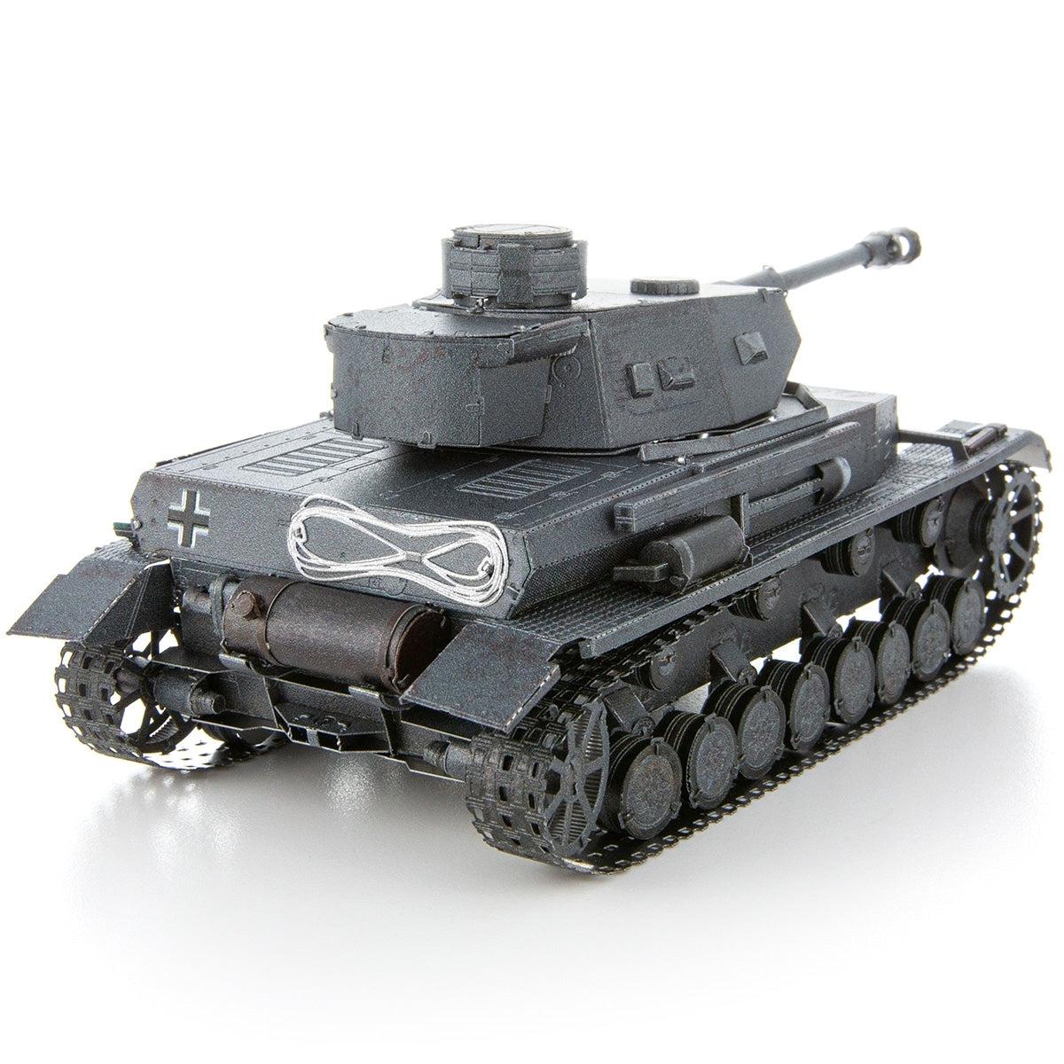 Panzer IV Tank Premium 3D Steel Model Kit Metal Earth