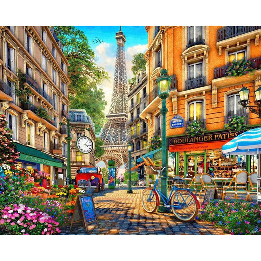 Paris Afternoon 1000 Piece Jigsaw Puzzle Springbok
