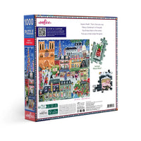 Paris Christmas 1000 Piece Jigsaw Puzzle eeBoo
