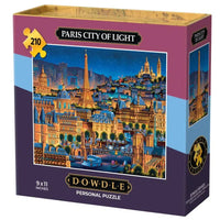 Paris City of Lights 210 Piece Jigsaw Puzzle Dowdle - BIG FRENCHIES