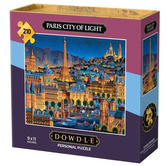 Paris City of Lights 210 Piece Jigsaw Puzzle Dowdle - BIG FRENCHIES