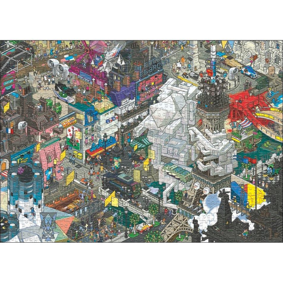 Paris Quest Pixorama 1000 Piece Jigsaw Puzzle Heye - BIG FRENCHIES