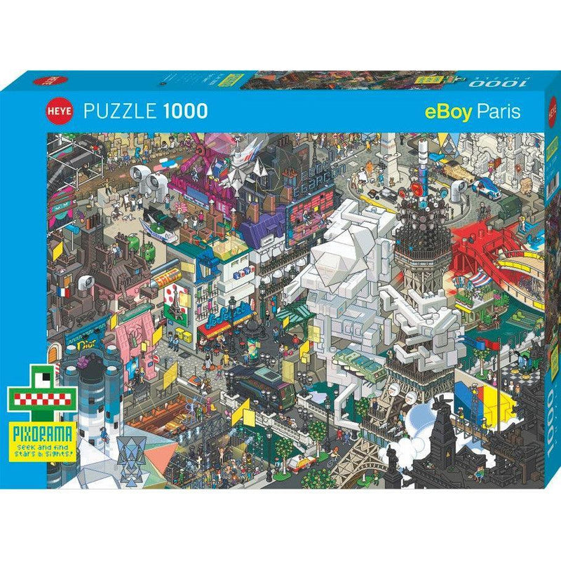 Paris Quest Pixorama 1000 Piece Jigsaw Puzzle Heye - BIG FRENCHIES