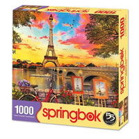 Paris Sunset 1000 Piece Jigsaw Puzzle Springbok