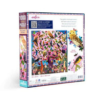 Parliament of Owls 1000 Piece Jigsaw Puzzle eeBoo - BIG FRENCHIES
