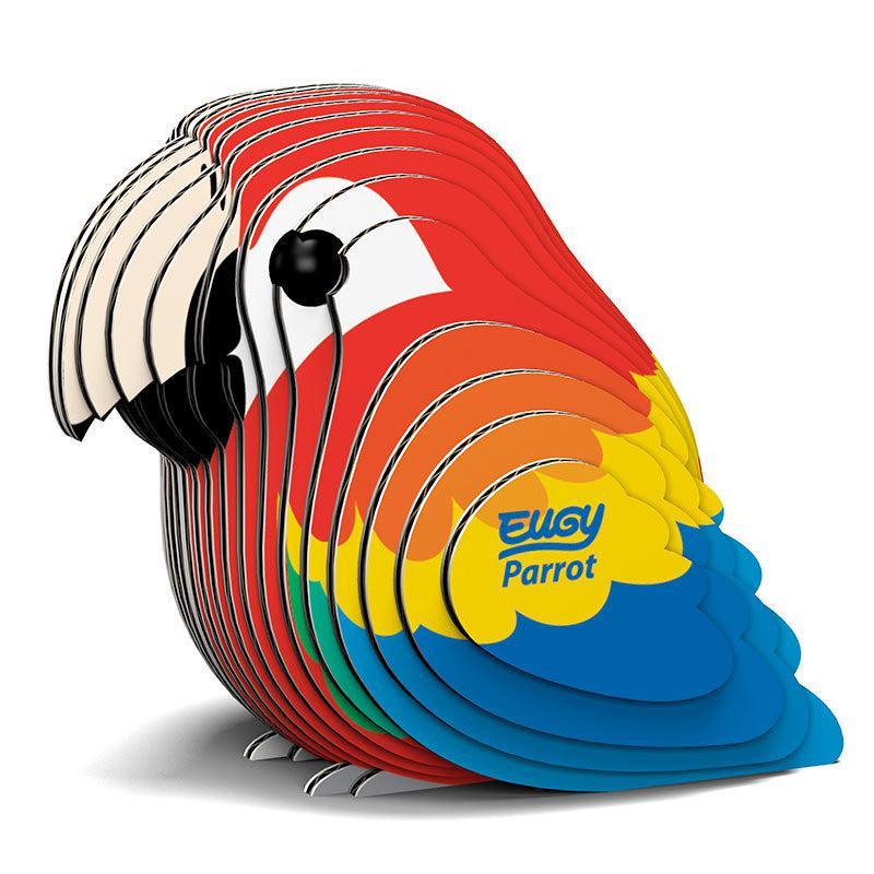 Parrot 3D Cardboard Model Kit Eugy - BIG FRENCHIES